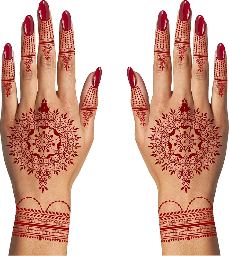 Henna by Niha™ | Double Side Henna Stencil