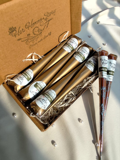 Henna by Niha™ | Natural Henna Nail Cone