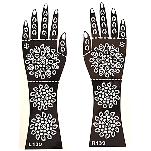 Henna by Niha™ | Double Side Henna Stencil