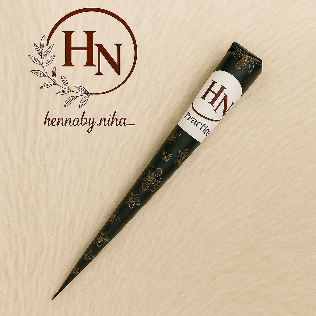 Organic Henna Practice Cone