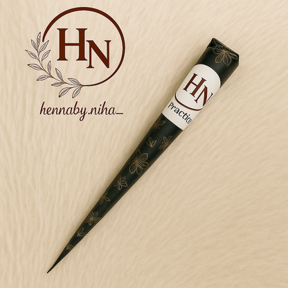 Organic Henna Practice Cone