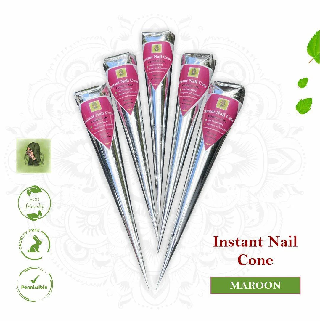 Henna by Niha™ | Natural Henna Nail Cone