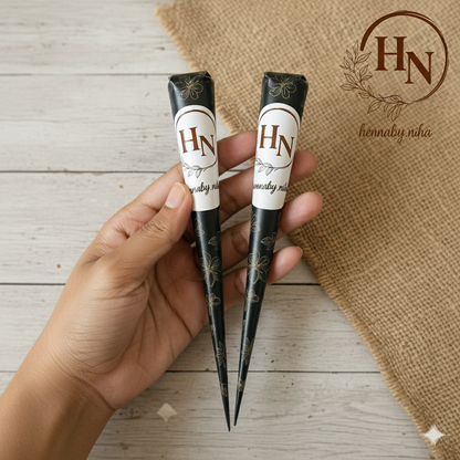 Organic Henna Nail Cone