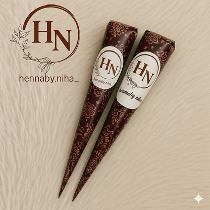 Organic Henna Bridal Cone