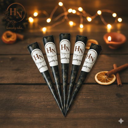 Organic Henna Nail Cone