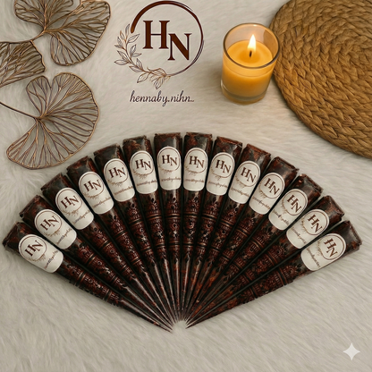Organic Henna Bridal Cone